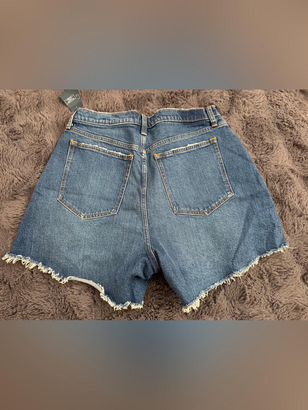 Abercrombie & Fitch curve love the dad short high rise size 32/14 - Picture 5 of 11